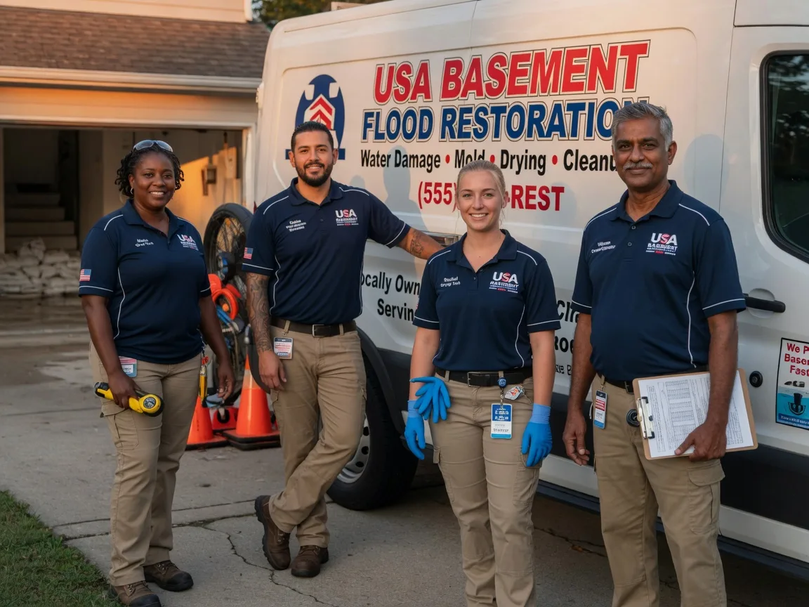 Basement Flood Cleanup company in Mcloud, OK